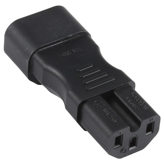 C13 to C15 Groove AC Power Plug Adapter Converter Socket by buy2fix