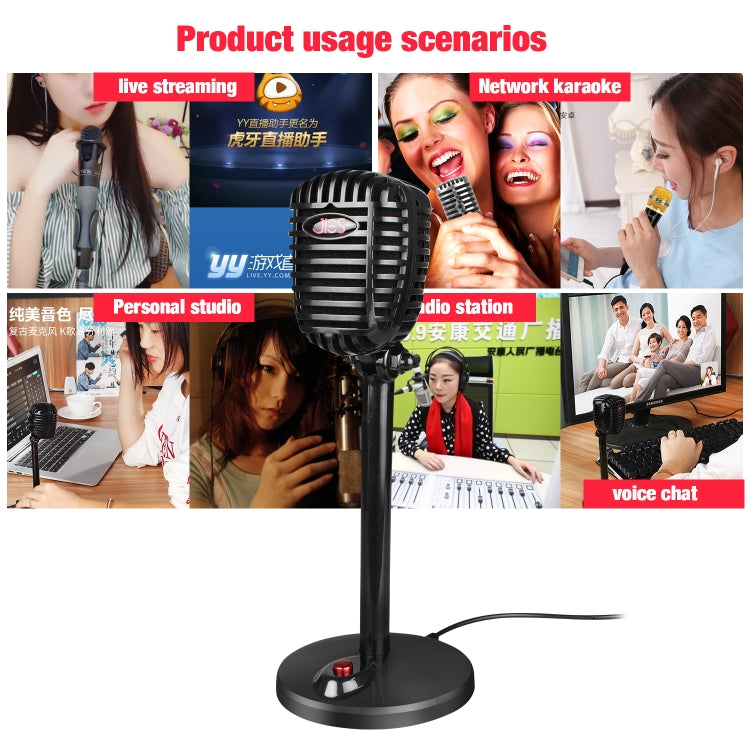 360 Degree Rotatable Driveless USB Voice Chat Device Video Conference Microphone, Cable Length: 2.2m by buy2fix
