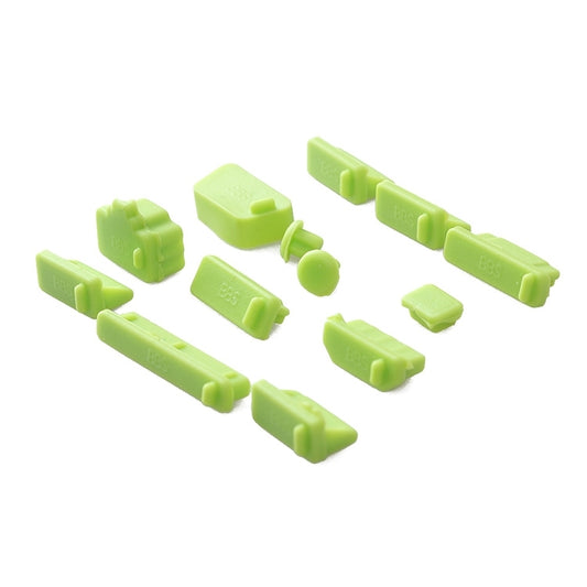13 in 1 Universal Silicone Anti-Dust Plugs for Laptop(Green) by buy2fix