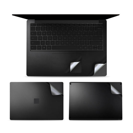 4 in 1 Notebook Shell Protective Film Sticker Set for Microsoft Surface Laptop 3 13.5 inch (Black) by buy2fix