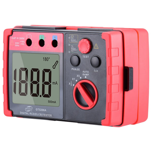 BENETECH GT5206A Professional LCD Digital Leakage Protector Switch Tester by BENETECH