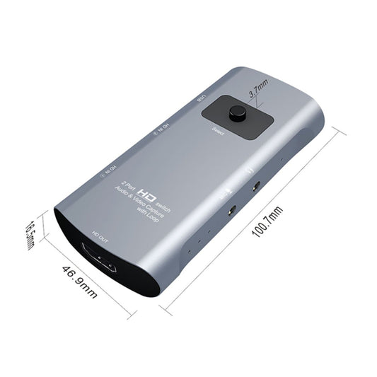 Z55 HD Audio Video Capture Switcher with Loop by buy2fix