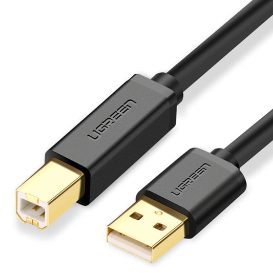 UGREEN USB 2.0 Gold-plated Printer Cable Data Cable, For Canon, Epson, HP, Cable Length: 1.5m by UGREEN