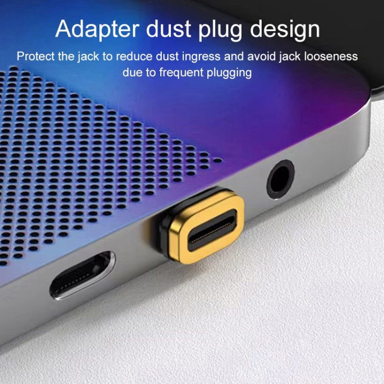 100W USB-C / Type-C Male to Female Elbow Magnetic Charging Adapter by buy2fix