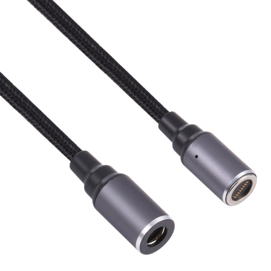 5.5 x 2.1mm Female to 8 Pin Magnetic DC Round Head Free Plug Charging Adapter Cable by buy2fix