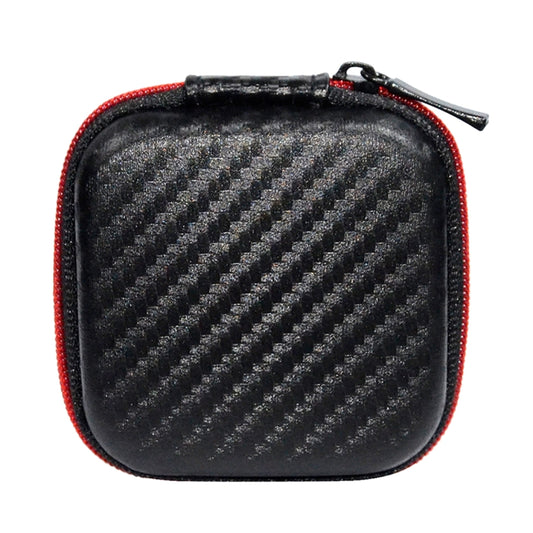 KZ Data Wire Charger Earphone Portable Carbon Fibre Texture Receiving Case(Black) by KZ