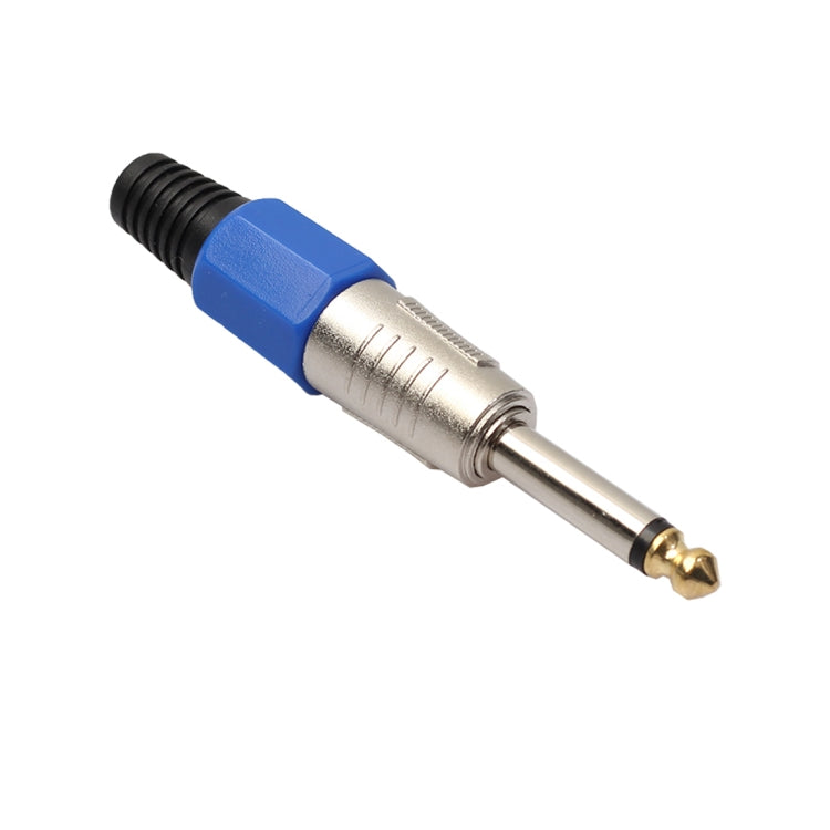 10 PCS 6.35 Gold-plating Mono Microphone Audio Plug by buy2fix