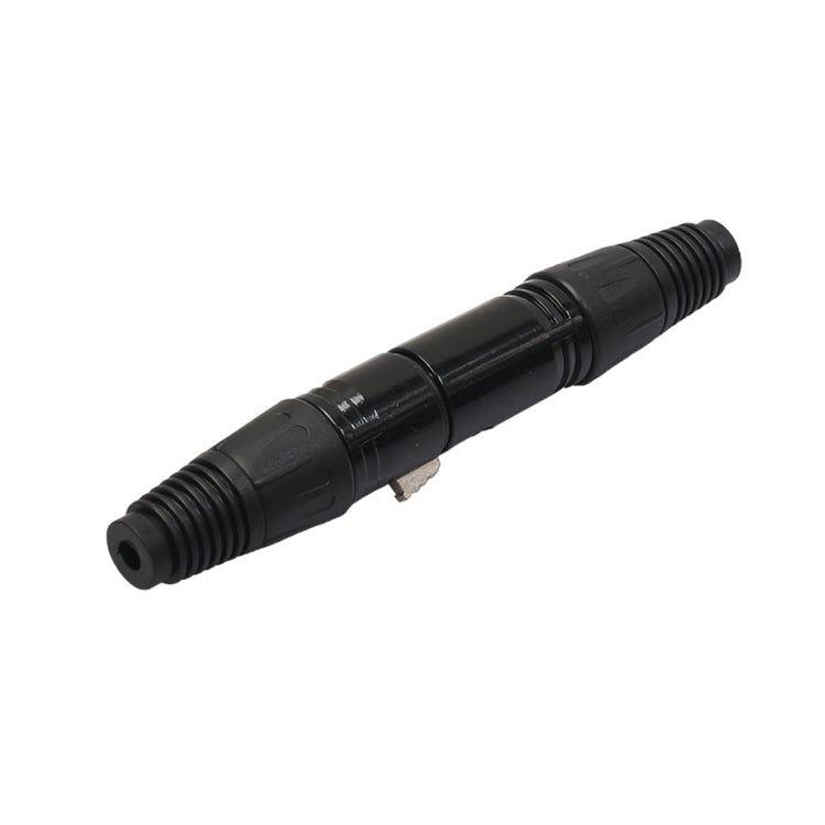 5 Pairs Black 3 Pin XLR Audio Cable Connector Male and Female by buy2fix