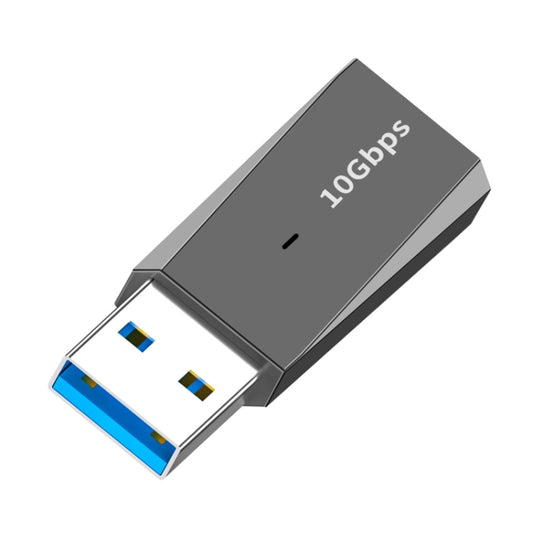 ADS-613 USB 3.1 Male to USB-C / Type-C Female Adapter (Dark Gray) by buy2fix