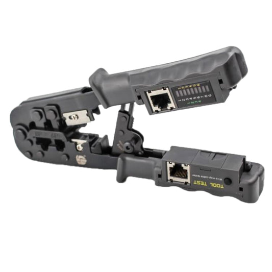 TLN568CR Multi-functional Dual-use Network Telephone Crimping Tool with Tester Network Pliers by buy2fix
