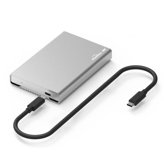Blueendless U23Q SATA 2.5 inch Micro B Interface HDD Enclosure with USB-C / Type-C to USB-C / Type-C Cable, Support Thickness: 1cm or less by buy2fix