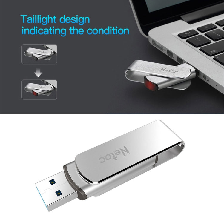 Netac U388 64GB USB 3.0 Twister Secure Encryption Flash Disk by Netac