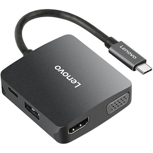 Lenovo C06 6 In 1 Type-C / USB-C to HDMI / VGA Universal Converter Docking Station by Lenovo