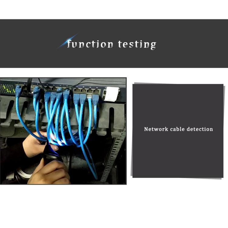 BSIDE FWT81 RJ11 / RJ45 Telephone Wire Tracker Toner Ethernet LAN Network Cable Tester by buy2fix