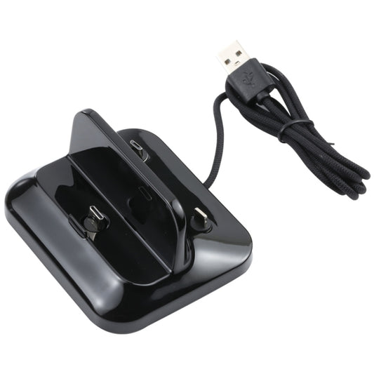 XBX-02 3 in 1 8 Pin + USB-C / Type-C + Micro USB Plug Magnetic Charging Base by buy2fix