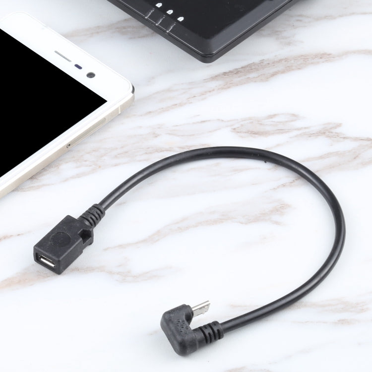 U-shaped Micro USB Male to Female Extension Cable by buy2fix