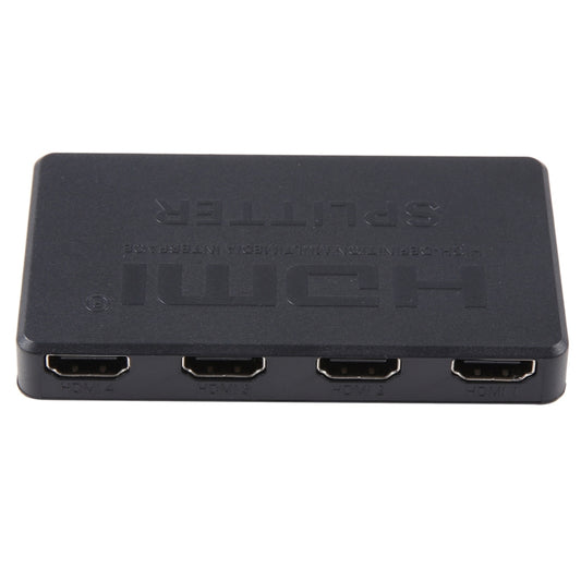 3D 4K HDMI Splitter Box, 1 Input x 4 Output, USB Power Supply(Black) by buy2fix