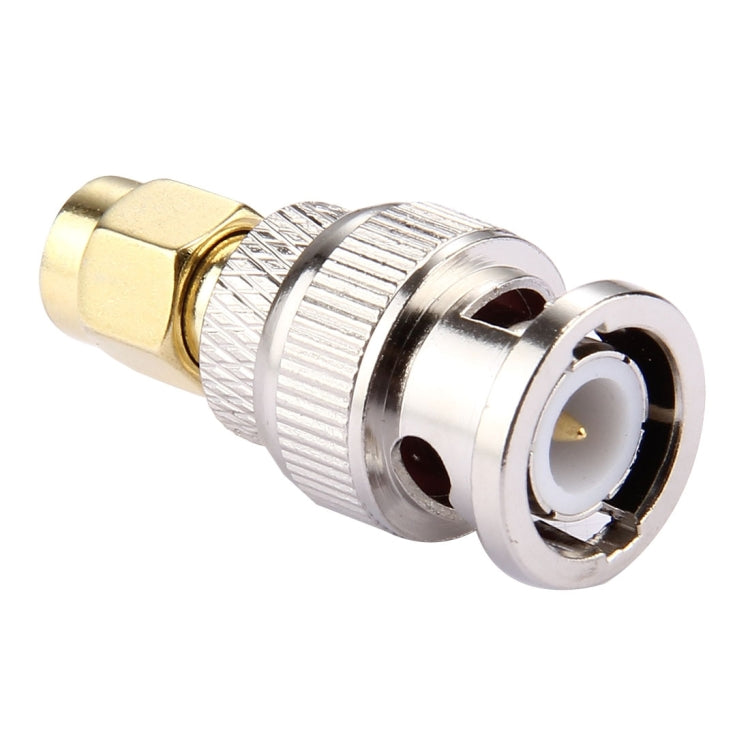 2 PCS BNC Male to SMA Male Connector by buy2fix
