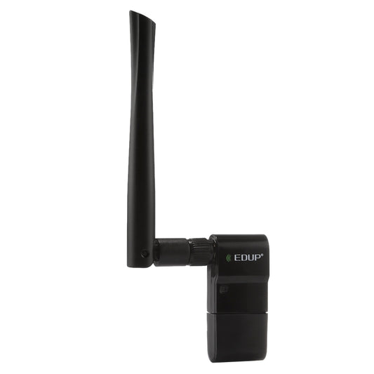 EDUP EP-AC1635 600Mbps Dual Band Wireless 11AC USB Ethernet Adapter 2dBi Antenna for Laptop / PC(Black) by EDUP
