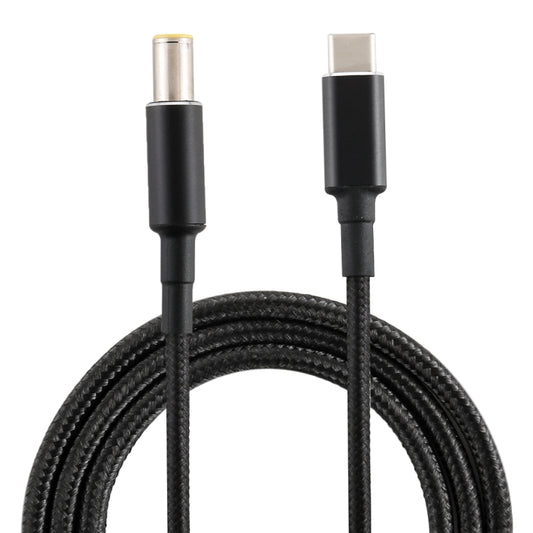 PD 100W 7.9 x 5.0mm Male to USB-C / Type-C Male Nylon Weave Power Charge Cable, Cable Length: 1.7m by buy2fix