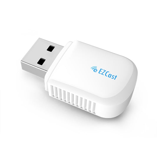 EZCast EZC-5200BS 600Mbps Dual Band WiFi + Bluetooth USB 2.0 Wireless Adapter (White) by buy2fix