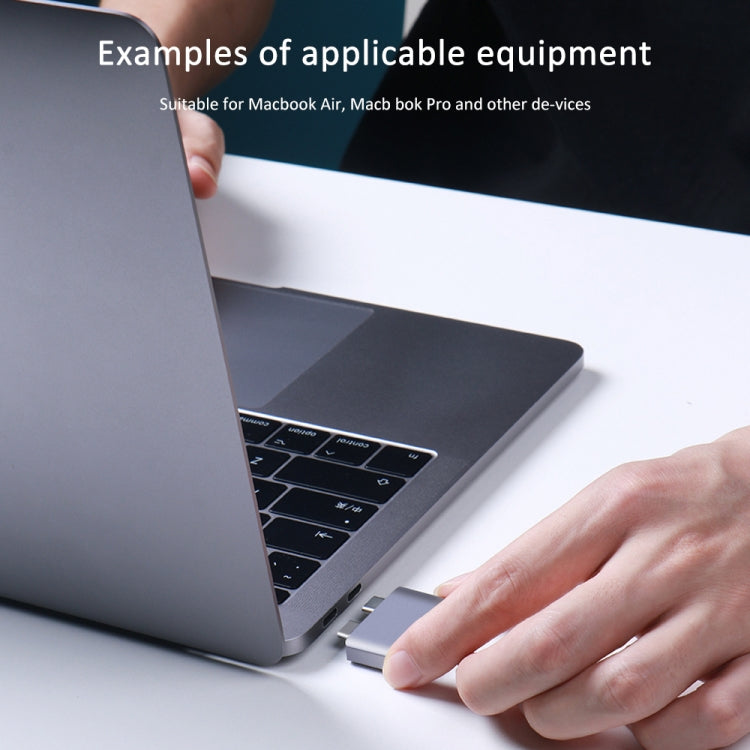 2 x USB Female to 2 x USB-C / Type-C Male Adapter by buy2fix