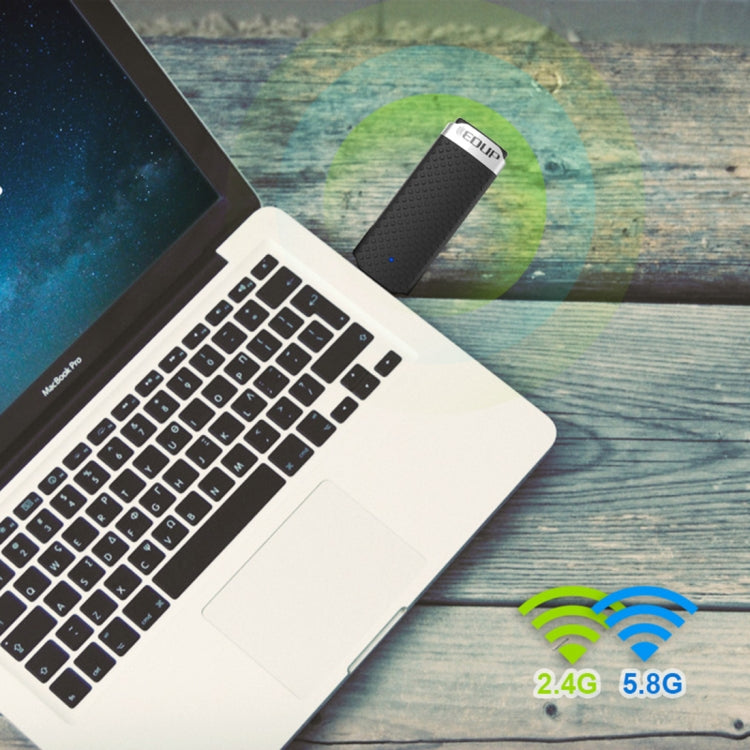 EDUP EP-AC1617 1200Mbps High Speed USB 3.0 WiFi Adapter Receiver Ethernet Adapter by EDUP