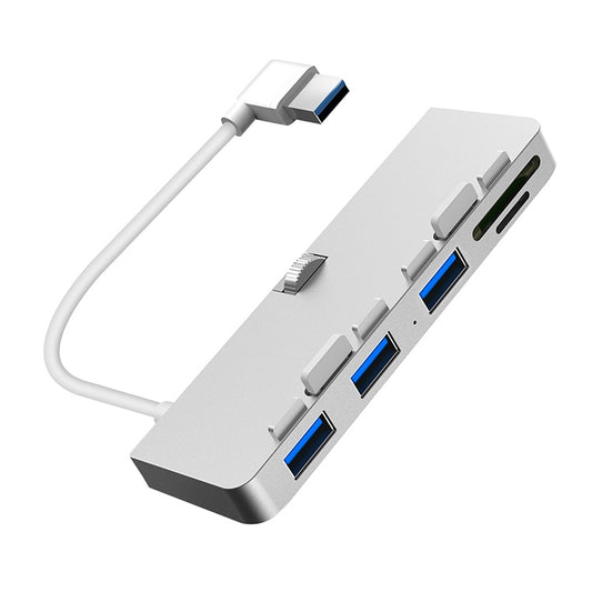Rocketek For iMac USB3.0 x 3 + SD / TF Multi-function HUB Expansion Dock by ROCKETEK