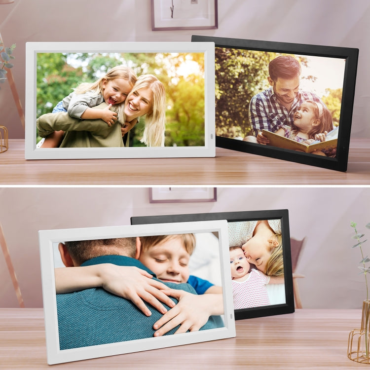 21.5 inch LED Display Digital Photo Frame with Holder & Remote Control, US Plug(Black) by buy2fix