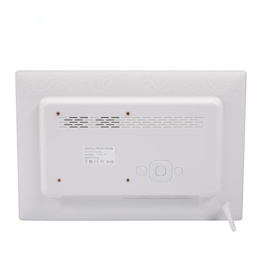 13 inch High-definition Digital Photo Frame Electronic Photo Frame Showcase Display Video Advertising Machine(White) by buy2fix