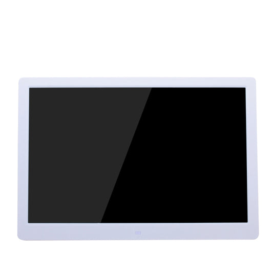 15-inch Digital Photo Frame Electronic Photo Frame Ultra-narrow Side Support 1080P Wall-mounted Advertising Machine(White) by buy2fix