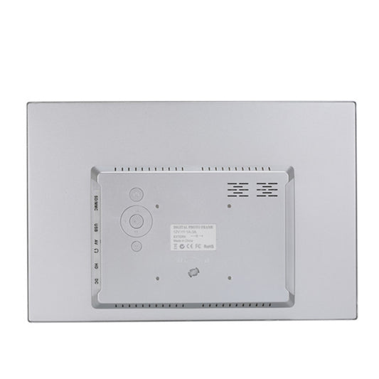 15-inch Digital Photo Frame Electronic Photo Frame Ultra-narrow Side Support 1080P Wall-mounted Advertising Machine(Gold) by buy2fix