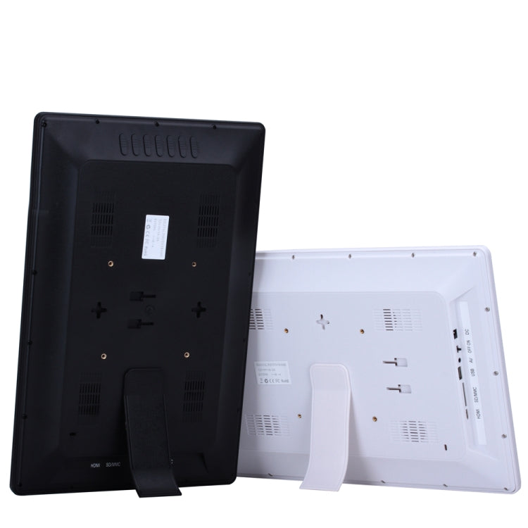 17 inch Display Rack Container Advertising Machine Digital Photo Frame Support Water Subtitles(Black) by buy2fix