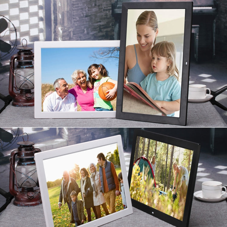 18.5 inch Wall Hanging Advertising Machine, Shopping Mall Electronic Display Stand Advertising Machine, Digital Photo Frame(White) by buy2fix