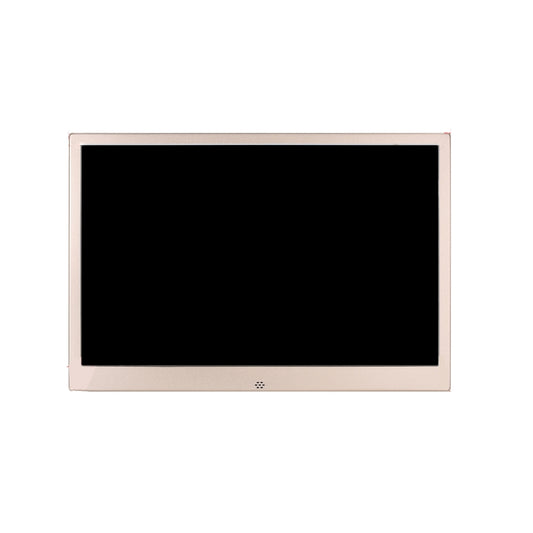 HSD1202 12.1 inch 1280x800 High Resolution Display Digital Photo Frame with Holder and Remote Control, Support SD / MMC / MS Card / USB Port, UK Plug(Gold) by buy2fix