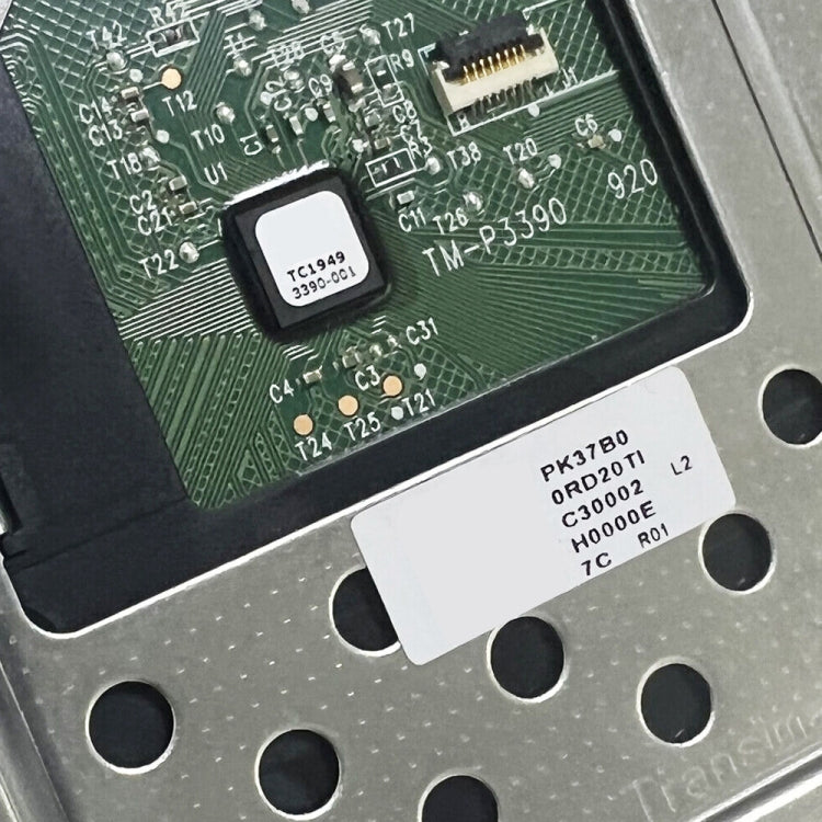 Laptop Touchpad For Lenovo Ideapad S340-14IWL S340-14IML S340-14API S340-14IIL 81N7 81N9 81NB 81VV (Black) by buy2fix