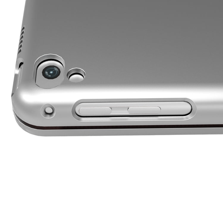 F19B for iPad 9.7 (2017/2018) & iPad Air & Air 2 & iPad Pro 9.7 & New iPad 9.7 inch (2017) Ultra-thin ABS Horizontal Flip Tablet Case + Bluetooth Keyboard(Silver) by buy2fix