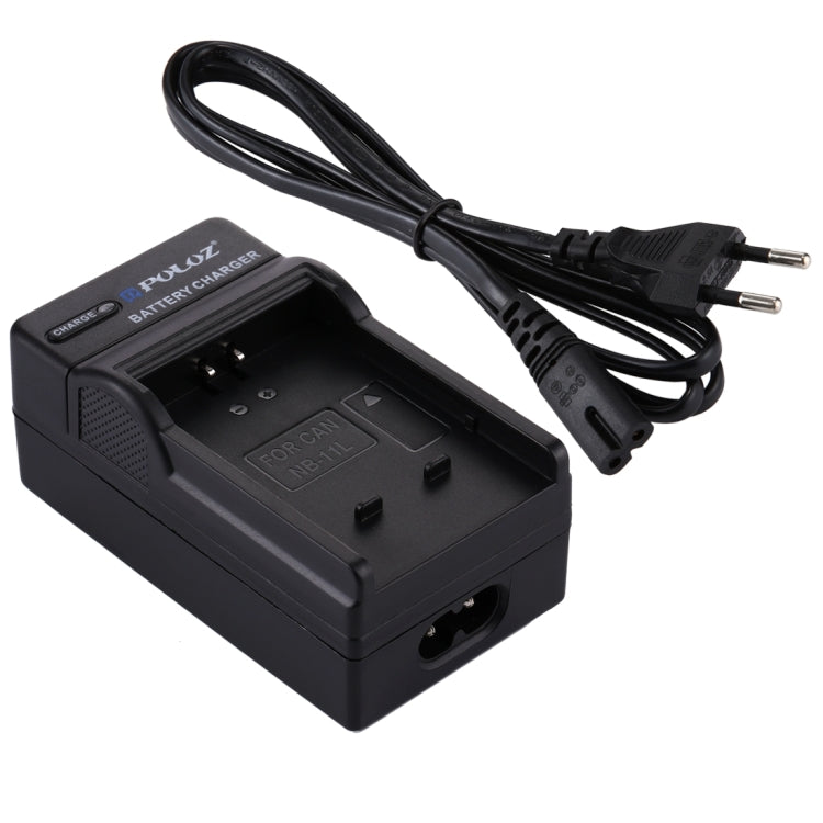 PULUZ EU Plug Battery Charger with Cable for Canon NB-11L Battery by PULUZ