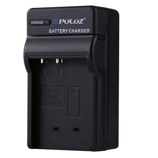 PULUZ EU Plug Battery Charger with Cable for Casio CNP120 Battery by PULUZ