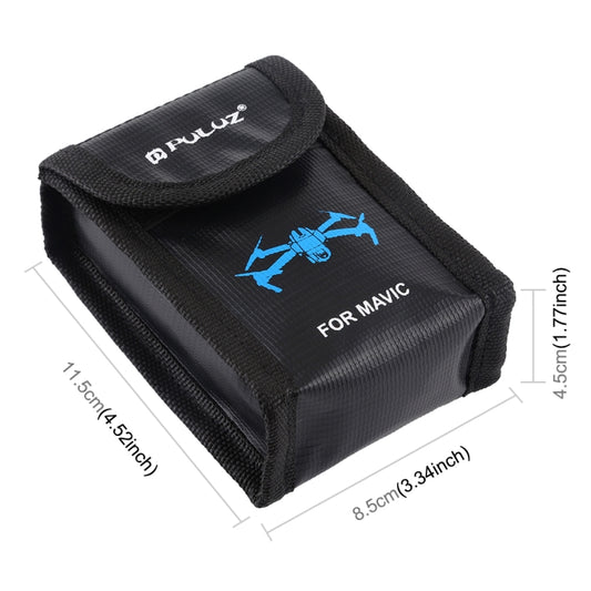 PULUZ Lithium Battery Explosion-proof Safety Protection Storage Bags for DJI / Sony / Nikon / Canon Camera Battery by PULUZ