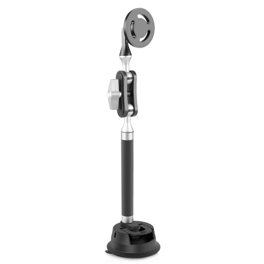 PULUZ Car Suction Cup Arm Mount Phone Tablet Magnetic Holder with Phone Clamp (Black) by PULUZ