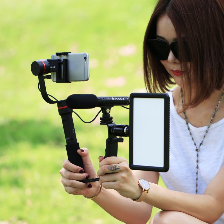 PULUZ Professional Interview Condenser Video Shotgun Microphone with 3.5mm Audio Cable for DSLR & DV Camcorder by PULUZ