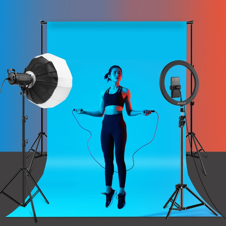 PULUZ 2.8m Height Foldable 3 Sections Tripod Mount Light Holder for Photography Video Light / Backdrop Light by PULUZ