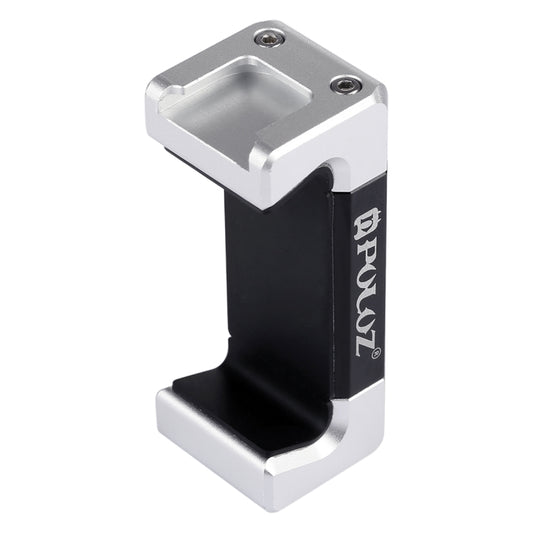 PULUZ Universal Phone Aluminum Alloy Clamp Holder Bracket with Cold Shoe For iPhone, Galaxy, Huawei, Xiaomi, Sony, HTC, Google and other Smartphones by PULUZ