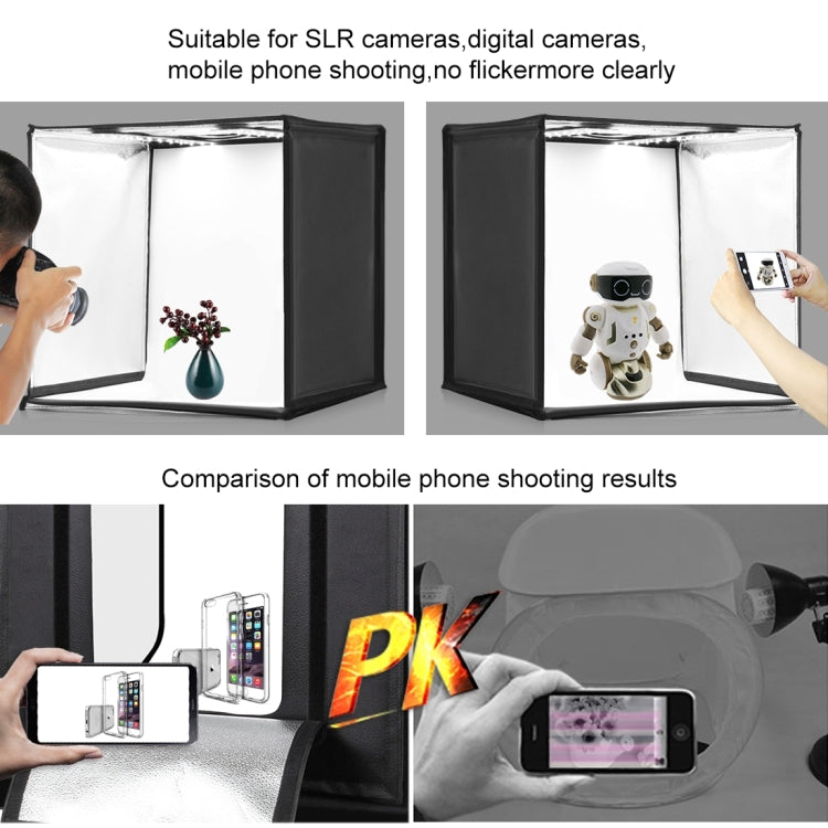 PULUZ 30W 1690LM 60 LEDs SMD 5730 5500K Aluminum Base Light Panel for 60cm Studio Tent by PULUZ