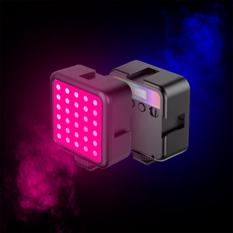 PULUZ Pocket 2500-9000K+RGB Full Color Beauty Fill Light Handheld Camera Photography LED Light (Black) by PULUZ
