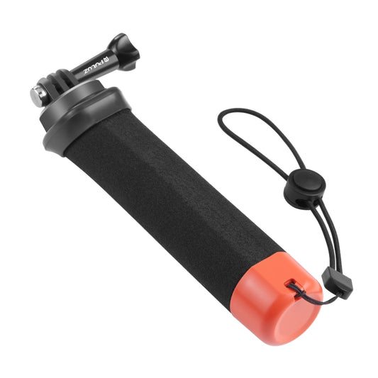 PULUZ Floating Foam Hand Grip Buoyancy Rods with Strap & Quick-release Base for GoPro, Insta360, DJI and Other Action Cameras(Orange) by PULUZ