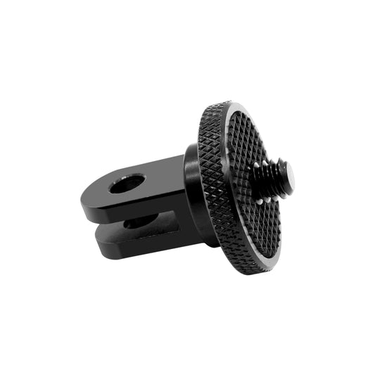 PULUZ 1/4 inch Screw Metal Tripod Mount Action Camera Adapter (Black) by PULUZ