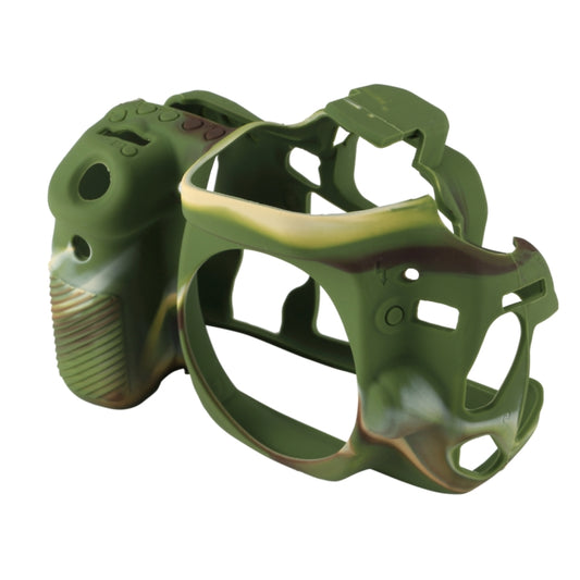 PULUZ Soft Silicone Protective Case for Canon EOS 80D(Camouflage) by PULUZ