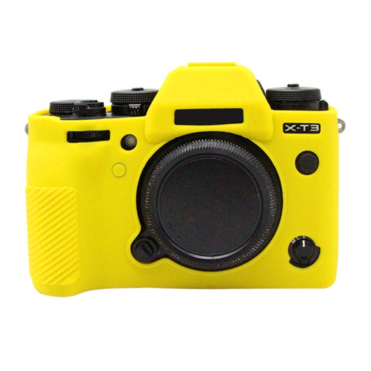 PULUZ Soft Silicone Protective Case for FUJIFILM XT3(Yellow) by PULUZ